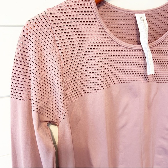 Fabletics | Musetta Long Sleeve Mesh Top Size Large - Picture 5 of 10